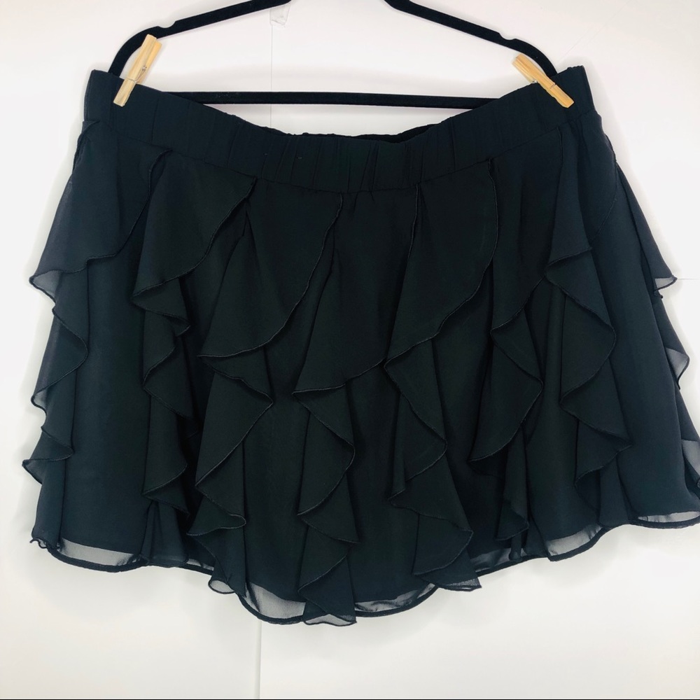 Torrid | Sheer Ruffle Skirt